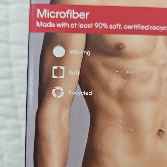 4 Pk Calvin Klein Microfiber Boxer Brief Men's Medium 32-34 Classic Fit NEW NIB - Picture 8 of 16